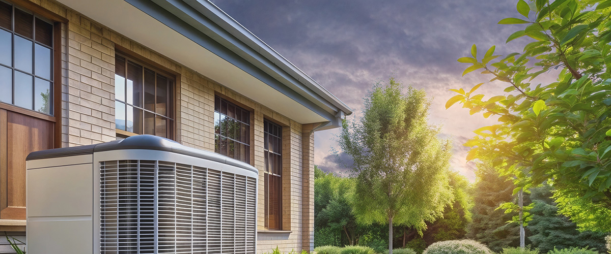 air conditioner - preparation for storms and bad weather